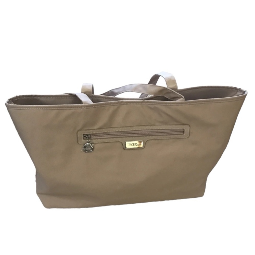 NWT Bella Russo Beige Travel Tote Bag